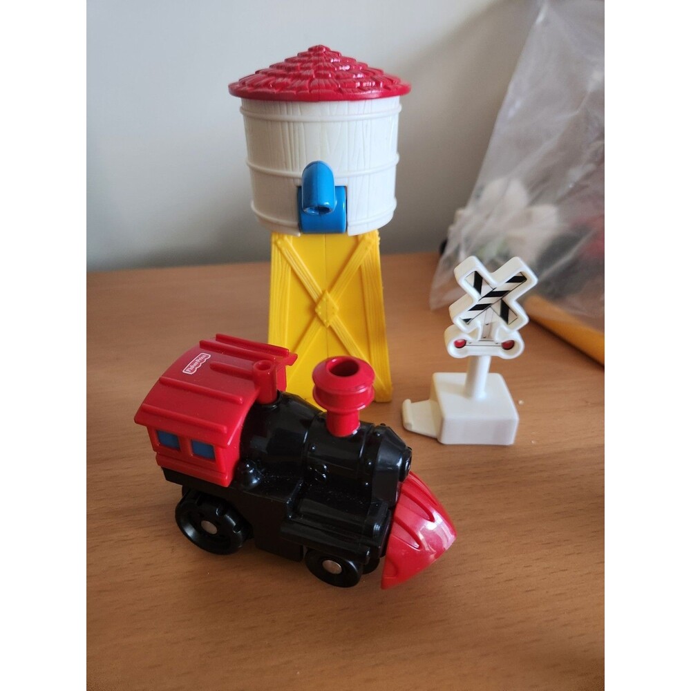 Fisher Price GeoTrax Streamline Station Train Track Accessory